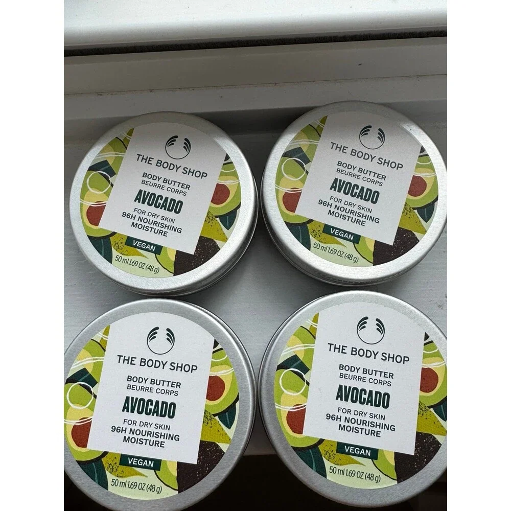 The Body Shop Avocado set of 4 x 50 ml NEW